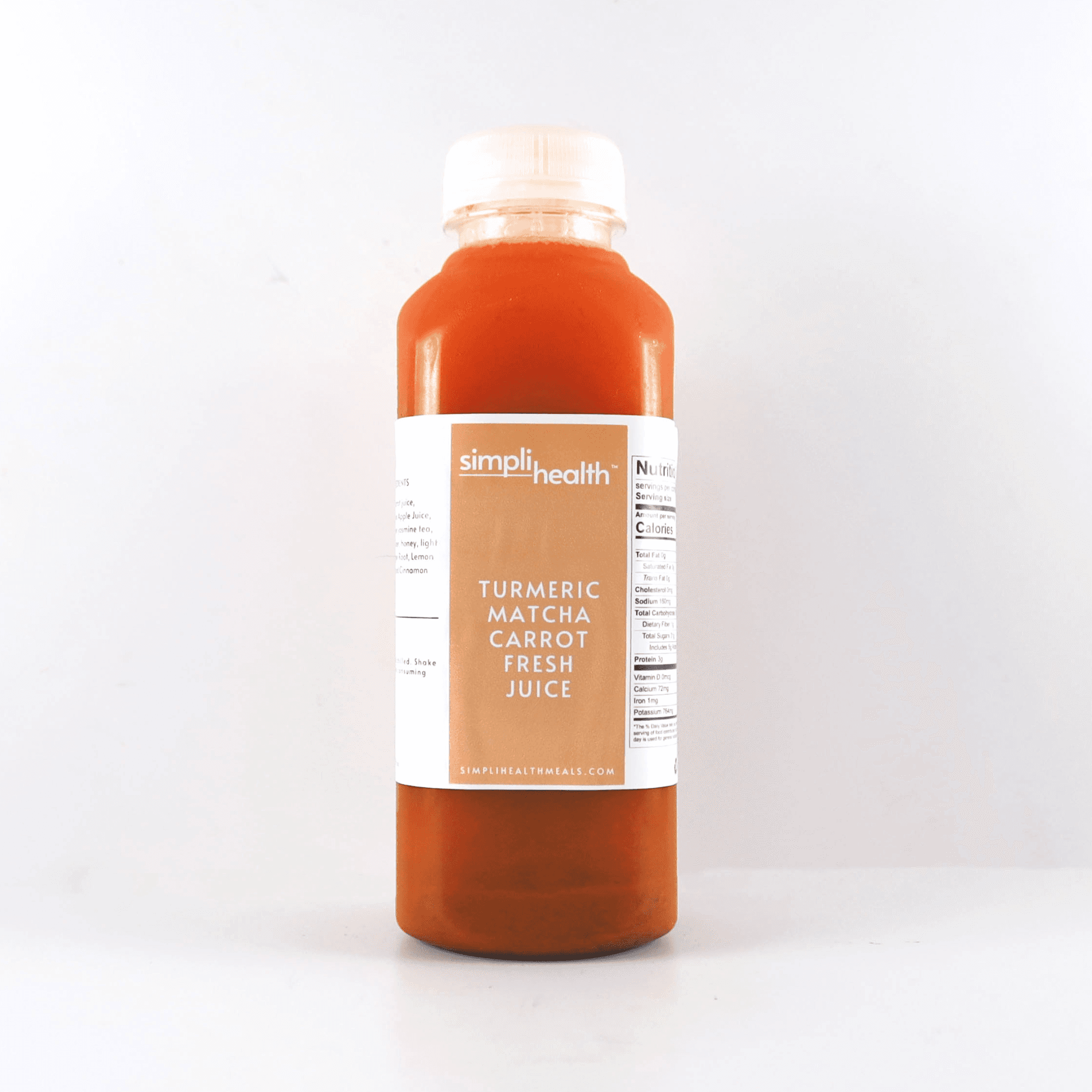Turmeric Matcha Carrot Fresh Juice