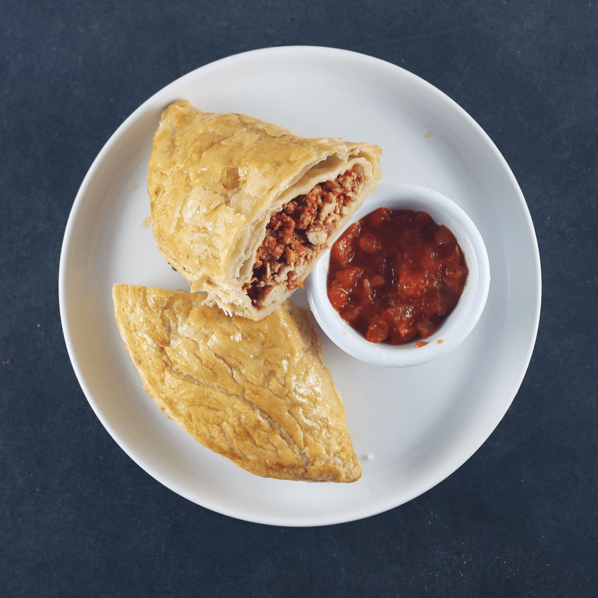 Turkey Meat Sauce Calzone w/Marinara Sauce/baby carrots