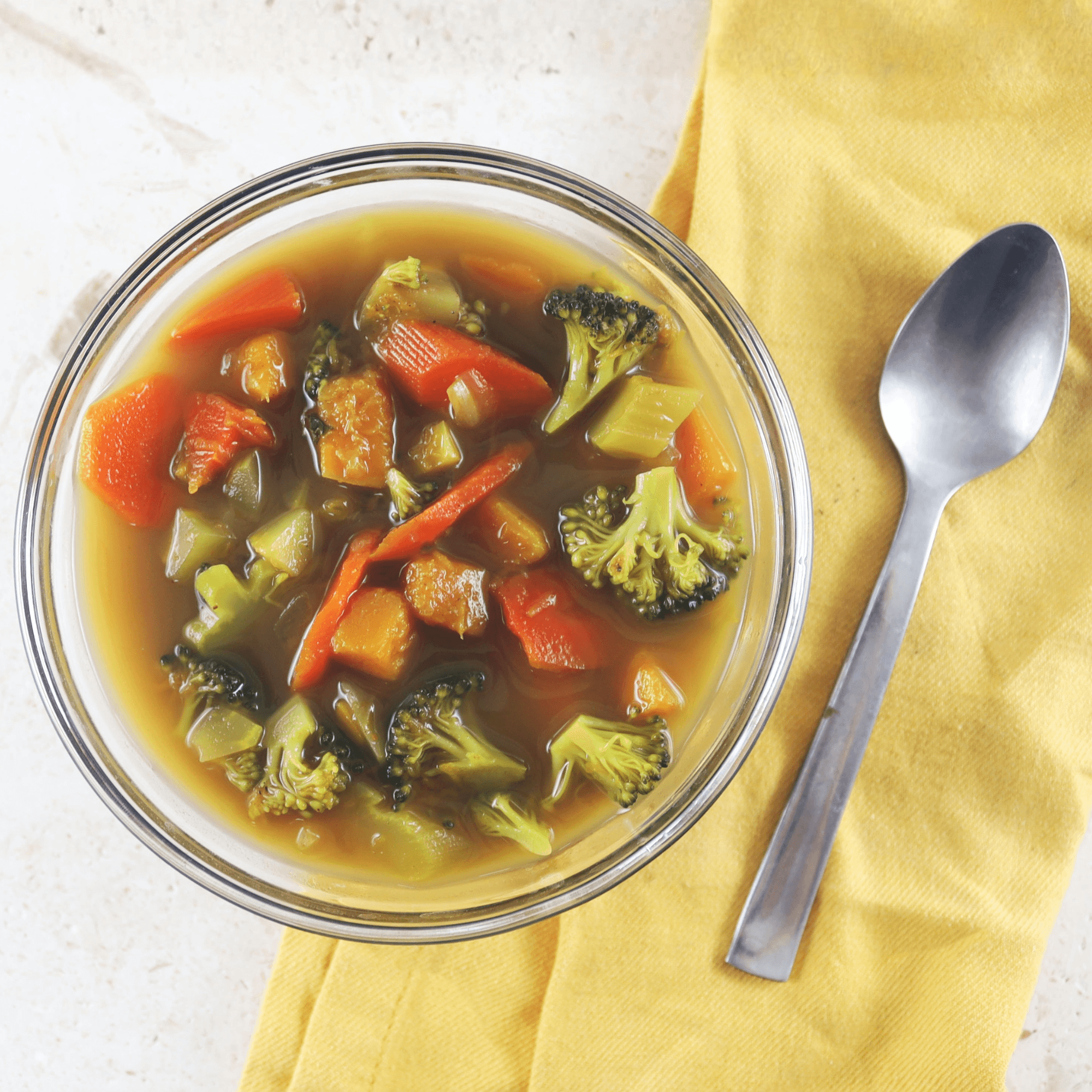 Golden Curry Vegetable Soup