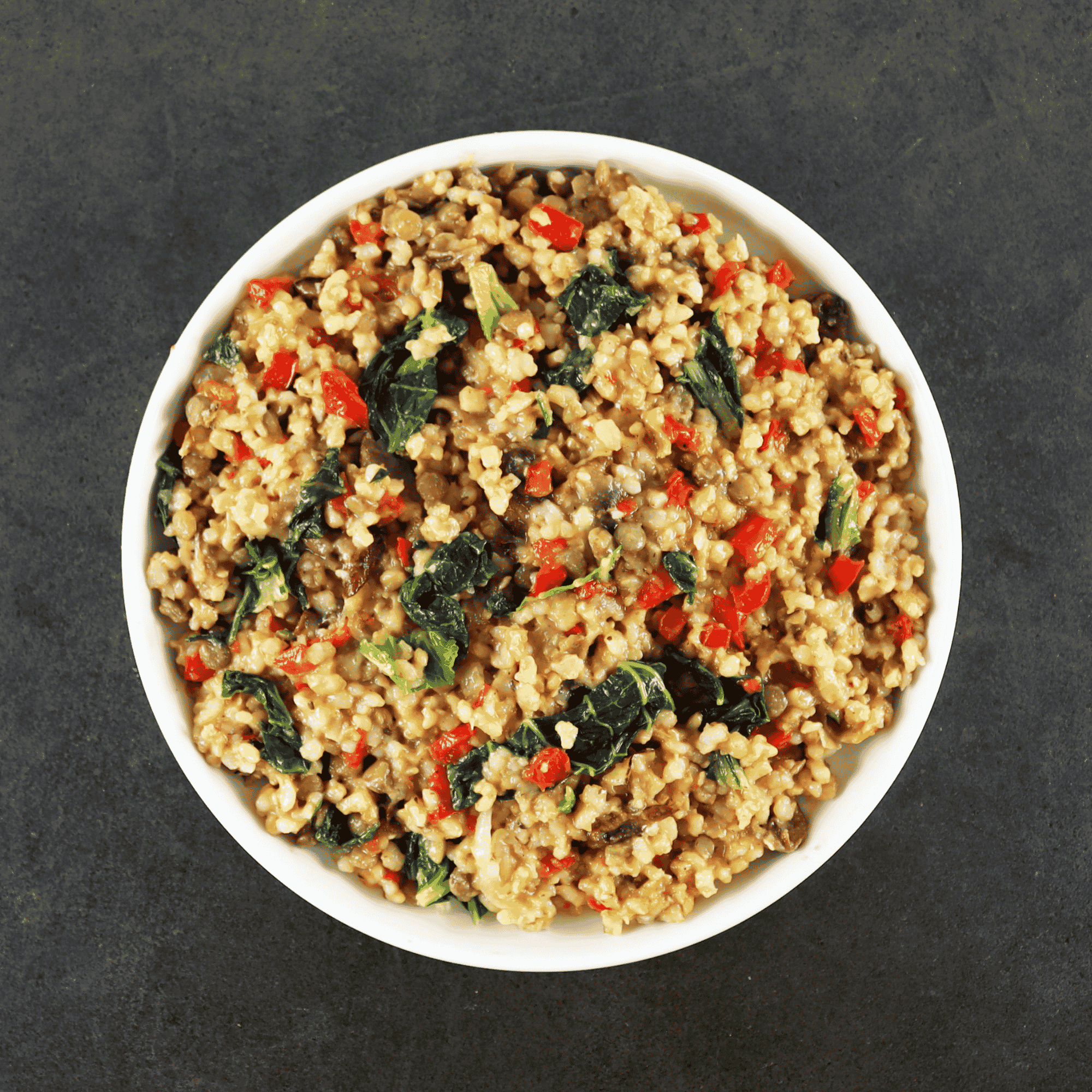 Vegetable and Lentil Risotto