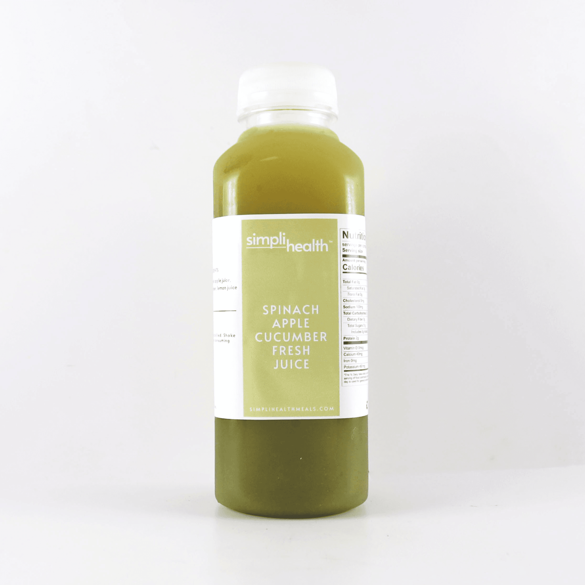 Spinach Apple Cucumber Fresh Juice