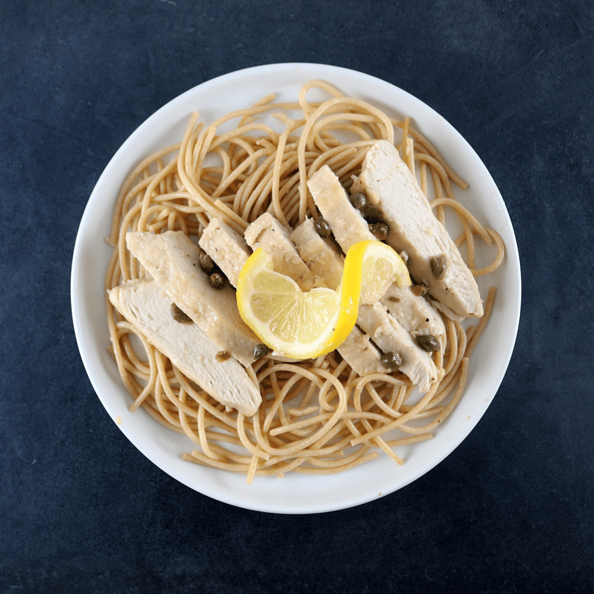 Lemon Chicken Piccata with Pasta