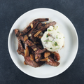 Tempting Beef Teriyaki with Mashed Potato